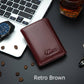 Leather Trifold RFID Wallet for Men