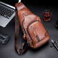Leather Men Sling Bags 