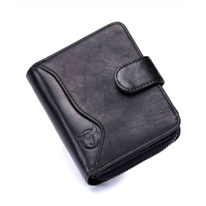 Leather Wallet Zip