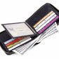  leather zipper wallet for men
