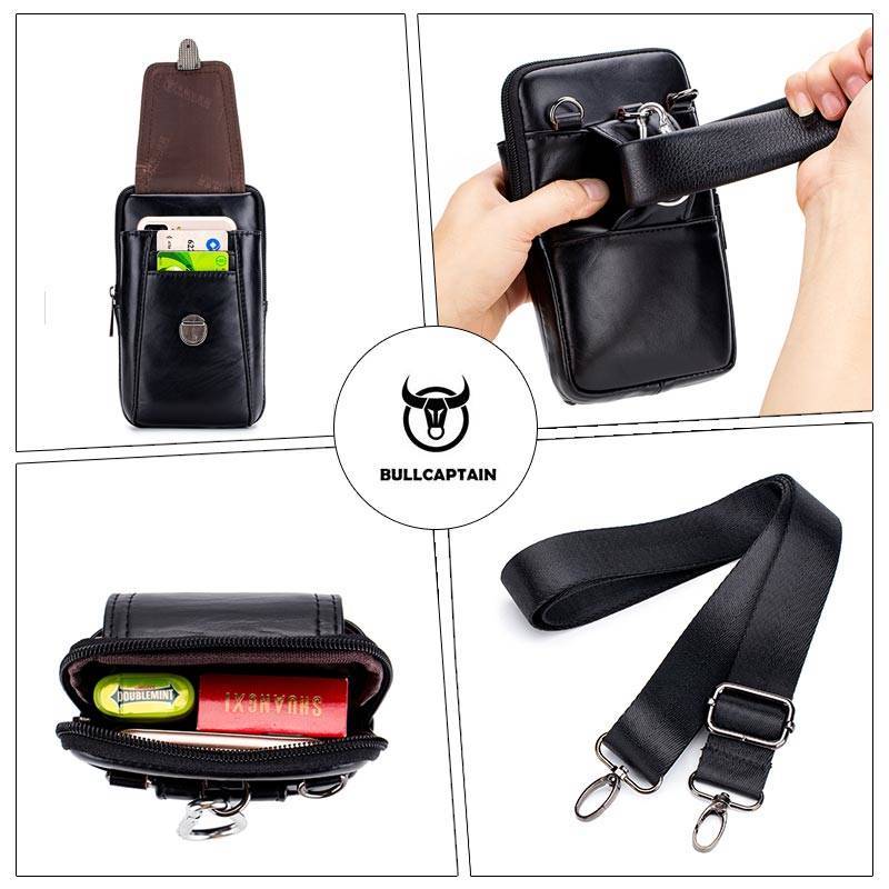leather cell phone pouch 
