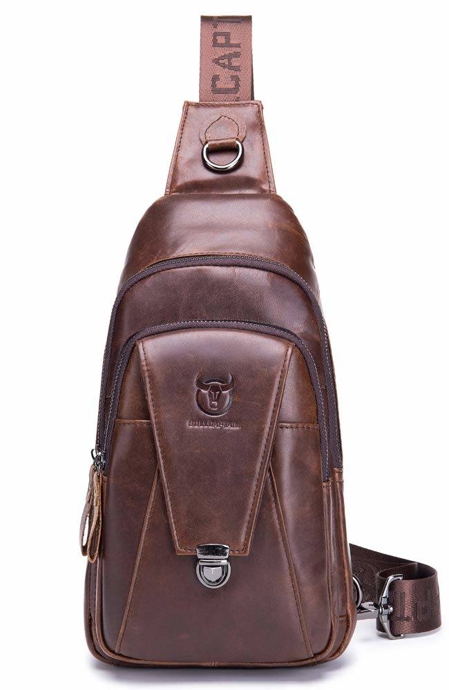 Bull Captain Genuine Leather  sling bag